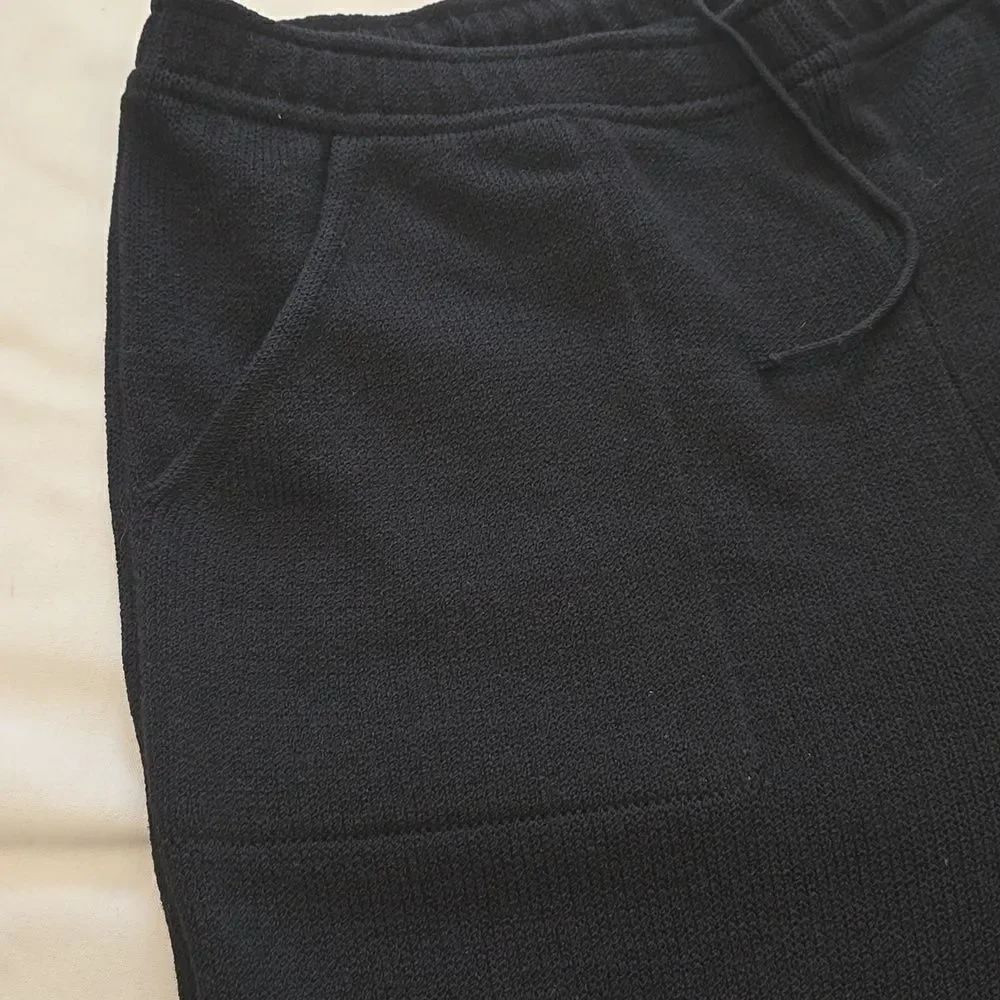 St. John Santana Knit Wide Leg Pant Large‎